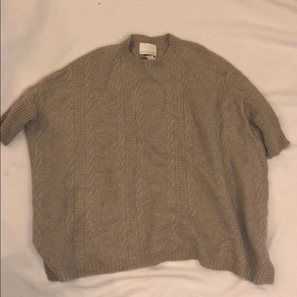 Cashmere wide loose sweater